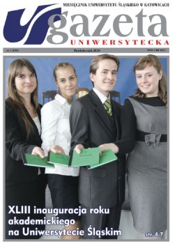 Okładka Gazety Uniwersyteckiej